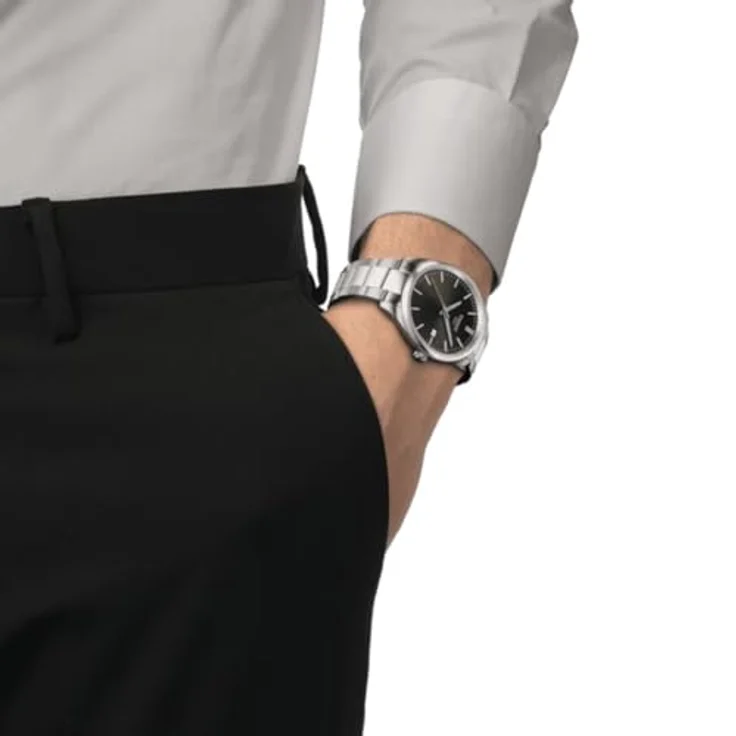 Tissot Chronograph Tissot PR100 T1504101109100, Armbanduhr mit dunkelgrünem Ziffernblatt – Bild 5