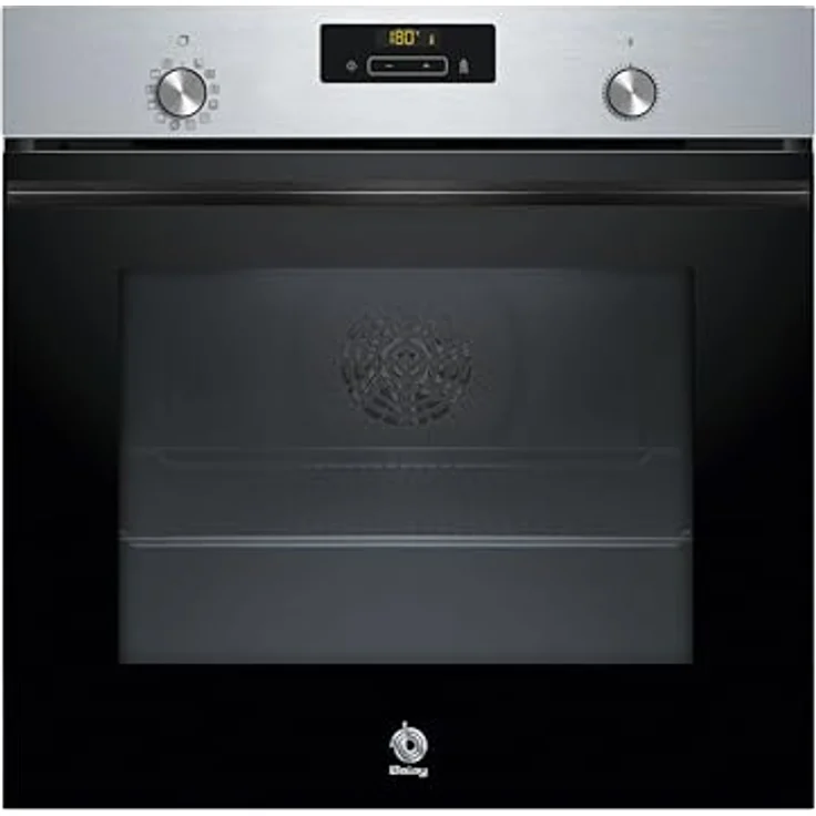 Balay 3HB4841X3, Einbaubackofen, 71 l, Edelstahl, 10 Programme, Hydrolytisch + Pyrolytisch, Energieeffizienzklasse A+ – Bild 1