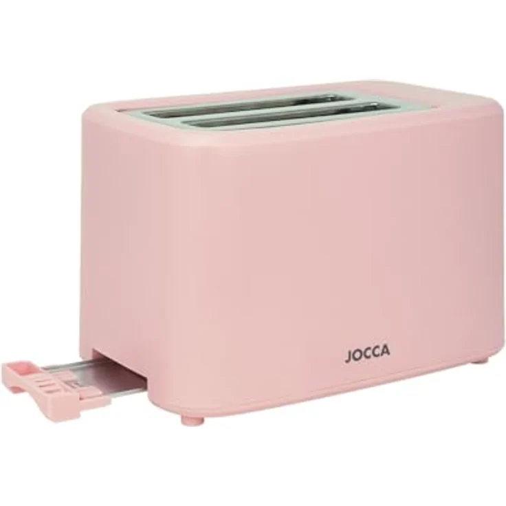 JOCCA Sweet Toaster Rosa, 700W mit 2 breiten Schlitzen, 7 Bräunungsstufen & Auftaufunktion – Bild 3