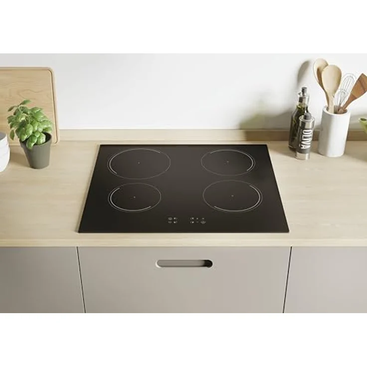 Candy Idea CITT642C/E1, Integriertes 60 cm Induktionskochfeld mit 4 Brennern, Schwarz, Touchsteuerung und digitaler Timer-Funktion – Bild 7