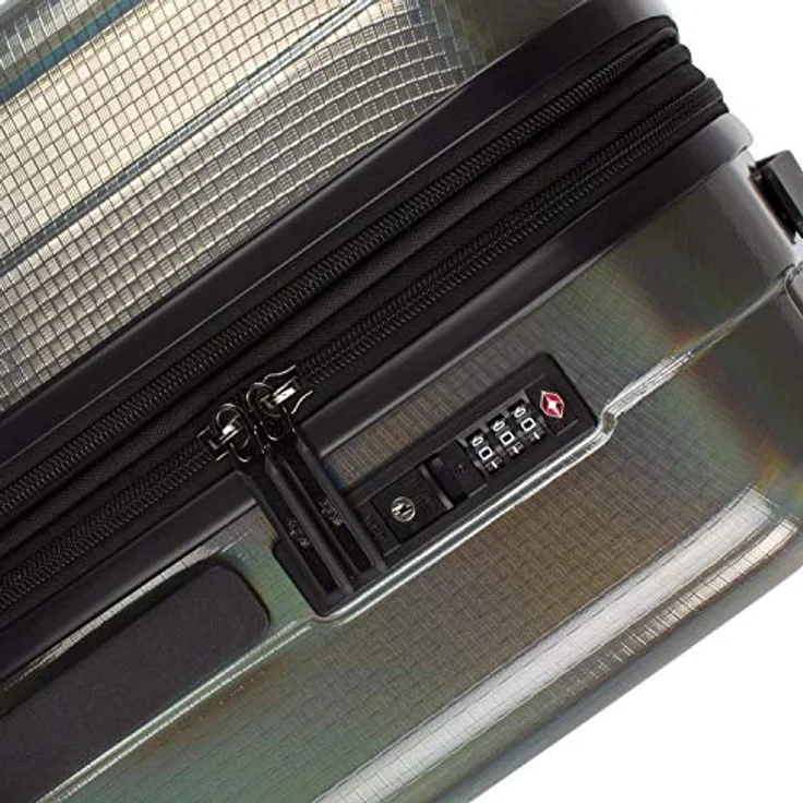 Heys Koffer Astro Charcoal S -matkalaukku, Polycarbonat-Verbundmaterial, TSA-Schloss, 360°-Spinner-Räder, Grau, (32 l, S) – Bild 6