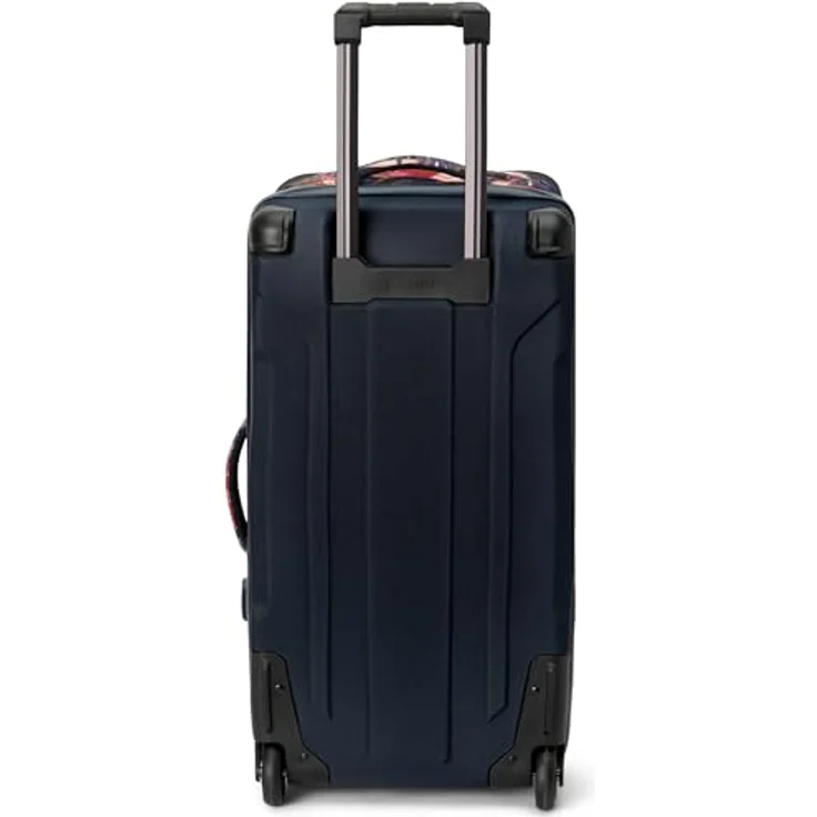 Dakine Split Roller Reisetrolley, 85L Volumen, Floral Design, Dunkelblau, mit Split-Level-Design und robusten Urethanrollen – Bild 2