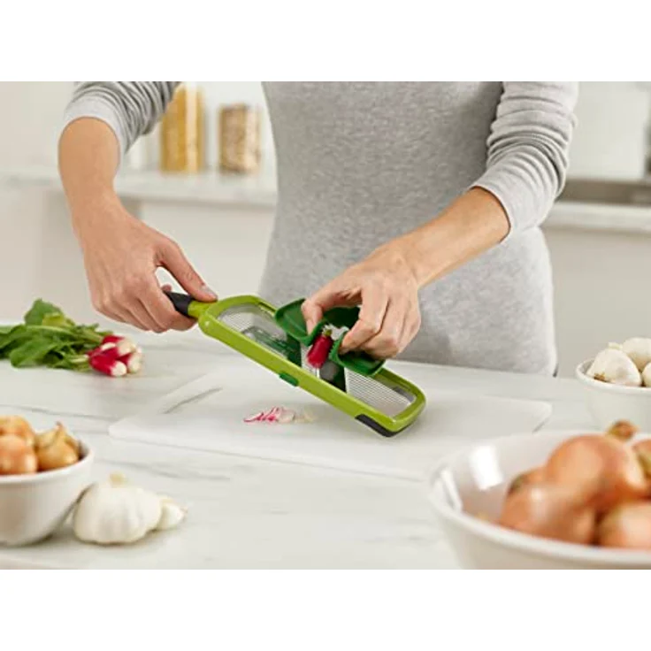 Joseph Joseph Multi-Grip Mandoline Schneider Gemüseschneider Reibe Grün 20141 – Bild 5