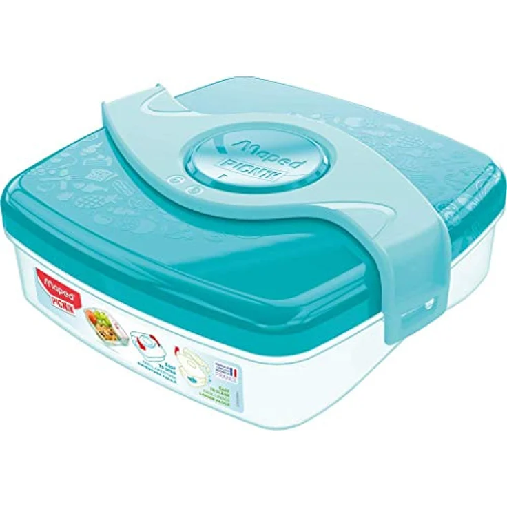 Maped PICNIK - Snack-Box, Snack-Dose, Brot-Box ORIGINS KIDS - türkis – Bild 6