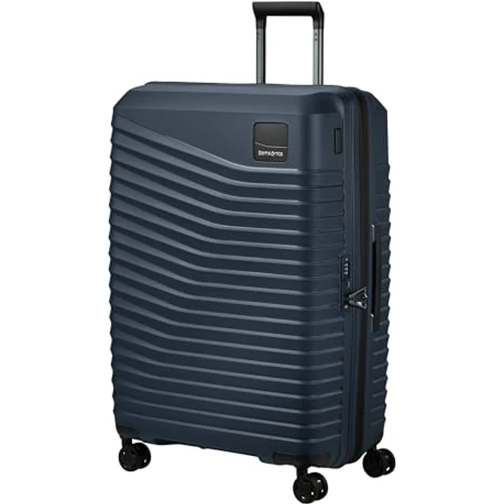 Samsonite Intuo Spinner L Erweiterbarer Koffer 75 cm 105/115 L Blau (Blue Nights) – Bild 1