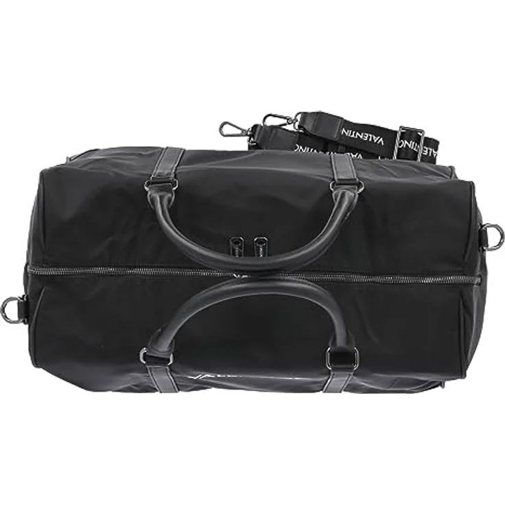 Valentino Kylo Weekender Reisetasche, 49 cm, schwarz, 100% Nylon, 39 L x 22.5 B x 49 H – Bild 5