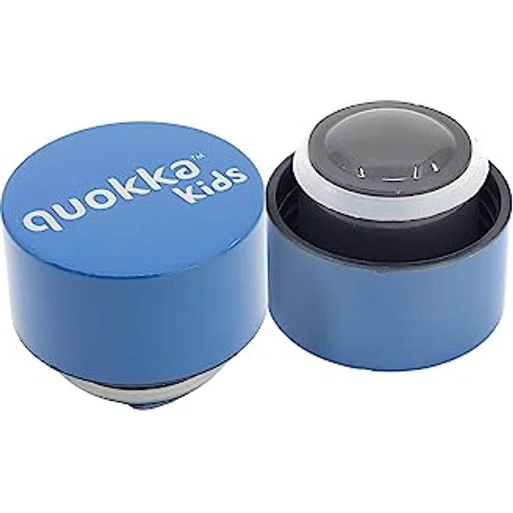 Quokka KIDS SOLID JUNGLE, Thermoflasche mit Edelstahl-Aufhänger, doppelwandige Vakuumisolierung, 330 ml, BPA-frei – Bild 3