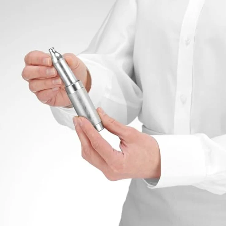 HENDI Sahnespender, Inklusive Set aus 3 Edelstahl Spritztüllen und Reinigungsbürste, Sahne-Mousses-Desserts-kalten Schäumen-Saucen, 1L, ø98x(H)330mm, Edelstahl, Silber – Bild 6