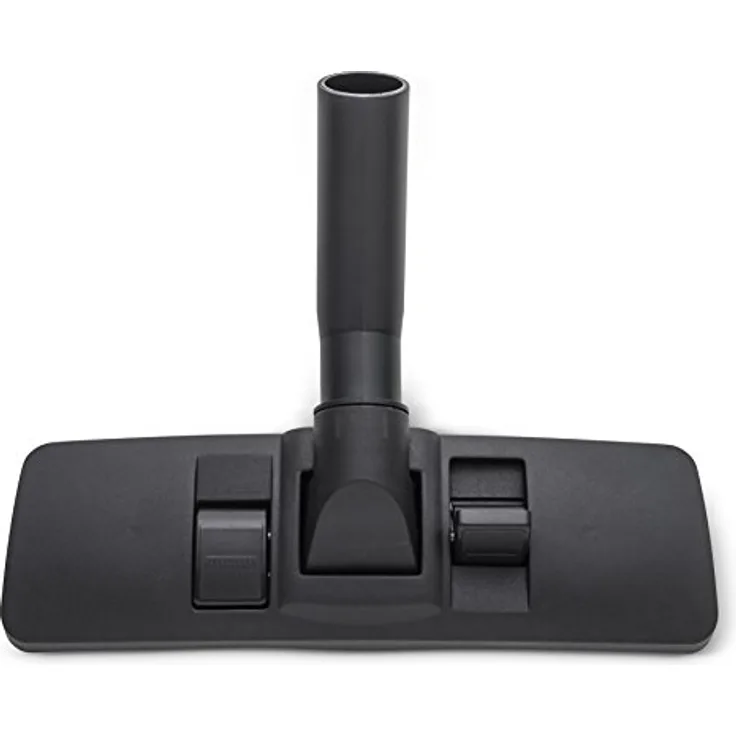 Numatic 902070 Kombidüse, umschaltbar mit Edelstahl-Bodenplatte, 300 mm, schwarz, für alle Bodenbeläge mit herausklappbarem Bürstensegment