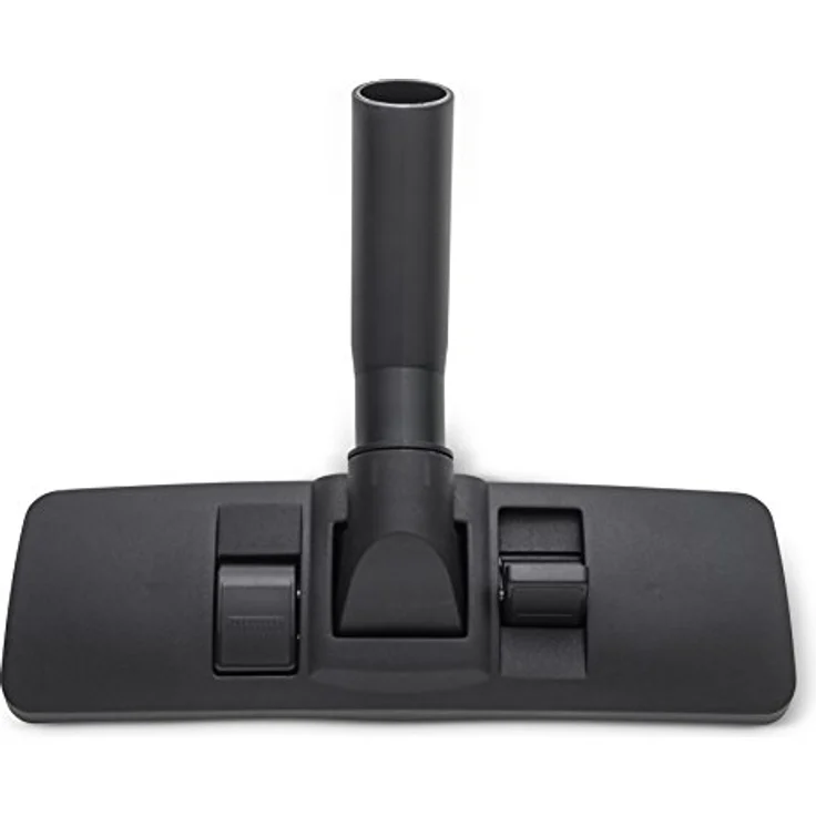 Numatic 902070 Kombidüse, umschaltbar mit Edelstahl-Bodenplatte, 300 mm, schwarz, für alle Bodenbeläge mit herausklappbarem Bürstensegment – Bild 1