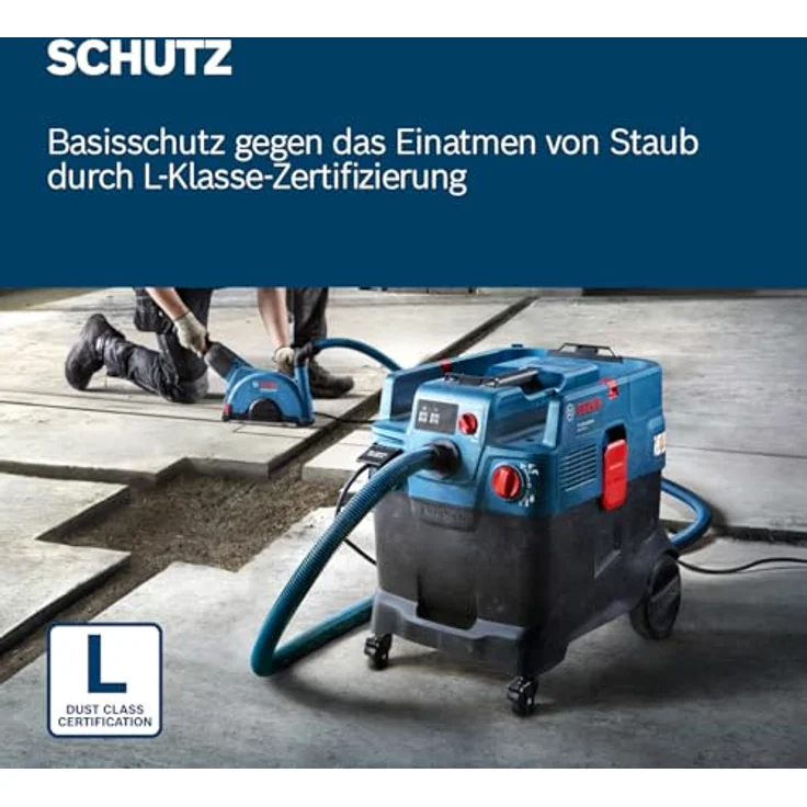 BOSCH Bodenstaubsauger GAS 400 A Professional, Mit Filterbeutel – Bild 4