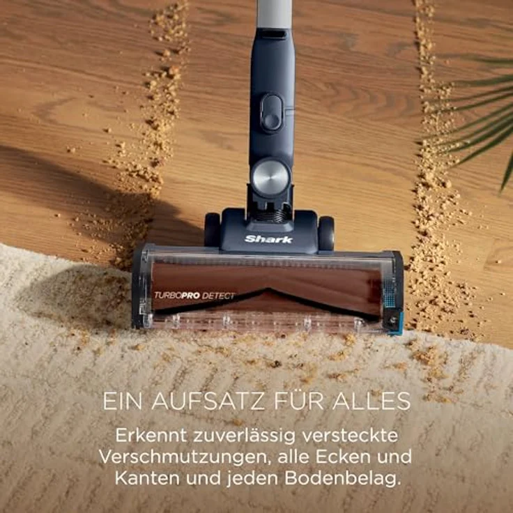 SHARK IA3246EUTBL PowerDetect Speed Luxe Collection Clean & Empty, Akku-Staubsauger mit selbstentleerender Ladestation, 350 Watt, blau – Bild 5
