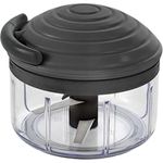 Metaltex 241680000 RotoMac Zerkleinerer schwarz, 11,4 x 13,8 x 13,3 cm