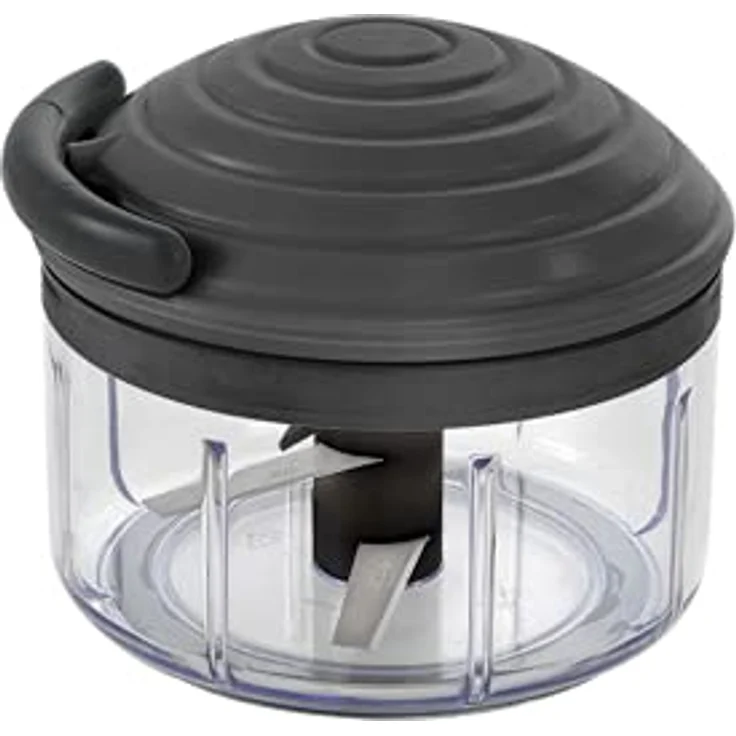 Metaltex 241680000 RotoMac Zerkleinerer schwarz, 11,4 x 13,8 x 13,3 cm – Bild 1