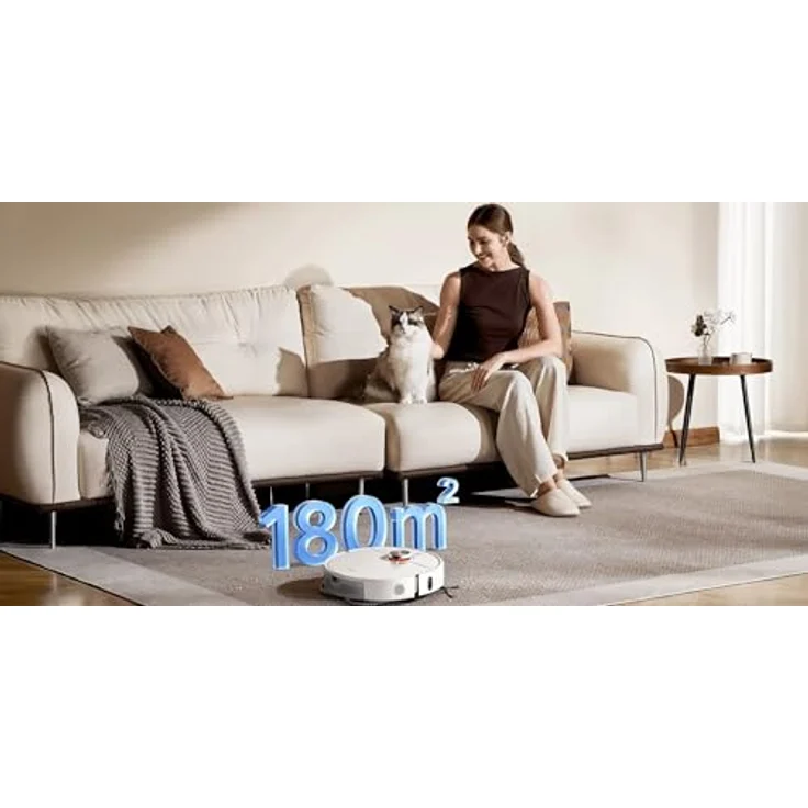 Xiaomi Aspirapolvere Robot S40 Pro, Staubsauger Roboter mit intelligenten Funktionen, Weiss – Bild 4