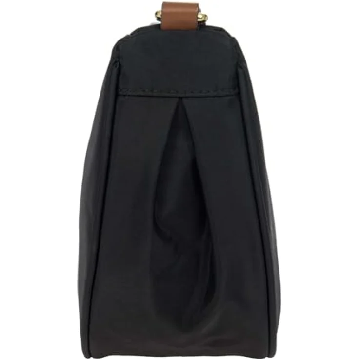 Brics X-Collection Umhängetasche 28 cm, Nylon, Schwarz, mit Reißverschluss und verstellbarem Riemen – Bild 4