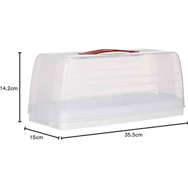Königskuchenform, transparent weiß – Bild 4