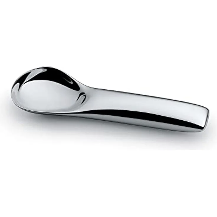Alessi Eisspachtel, Edelstahl, silber, 17,6 x 5,6 x 3 cm – Bild 3