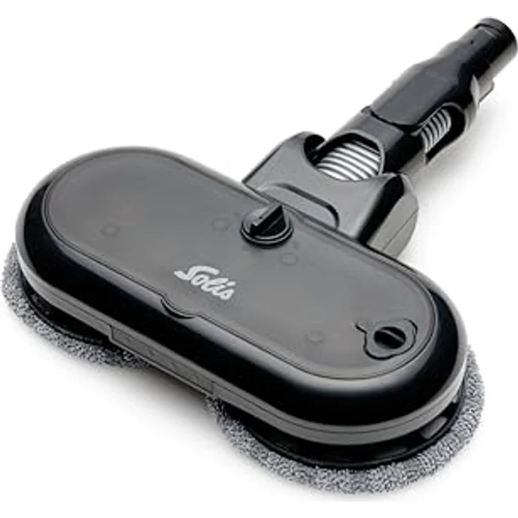 Solis of Switzerland Wischdüse Zubehör Elektrischer Mopp, 2-in-1 Reinigungssystem für Flexi Vac Cleaner 350 (Typ 6000) mit Mikrofaser-Pads und LED-Beleuchtung – Bild 1