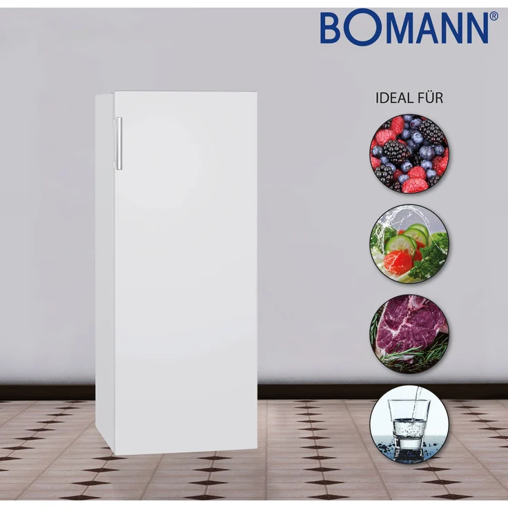 Bomann VS 7316 Kühlschrank, freistehend, LED, Breite 55 cm, Energieklasse E – Bild 2