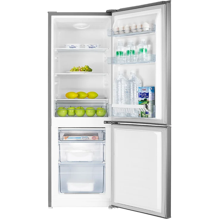 PKM KG 218.4 Kühl-Gefrierkombination, freistehend, silber, NoFrost, Breite 49.5 cm, 21069 – Bild 4