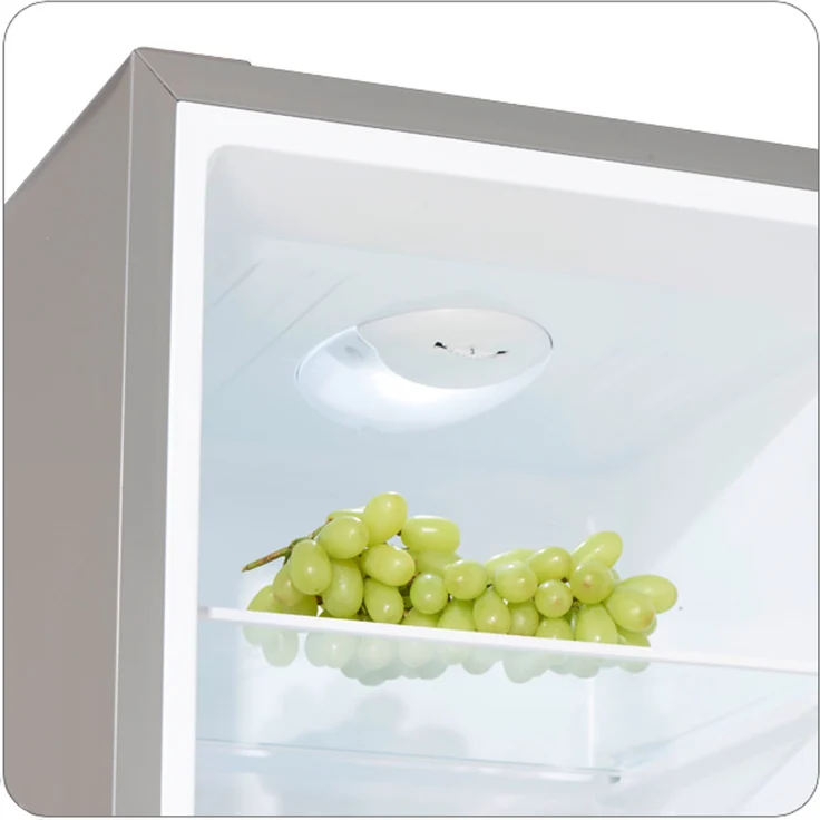 PKM KG 218.4 Kühl-Gefrierkombination, freistehend, silber, NoFrost, Breite 49.5 cm, 21069 – Bild 6