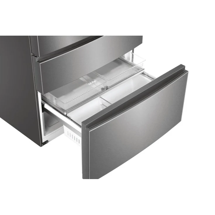 Haier HB26FSSAAA French-Door-Kühlschrank, freistehend, edelstahl, NoFrost, Schnellgefrieren, 0-Grad-Zone, Eiswürfelspender, Festwasseranschluss, Breite 100.5 cm – Bild 14