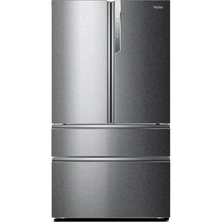 Haier HB26FSSAAA French-Door-Kühlschrank, freistehend, edelstahl, NoFrost, Schnellgefrieren, 0-Grad-Zone, Eiswürfelspender, Festwasseranschluss, Breite 100.5 cm – Bild 7