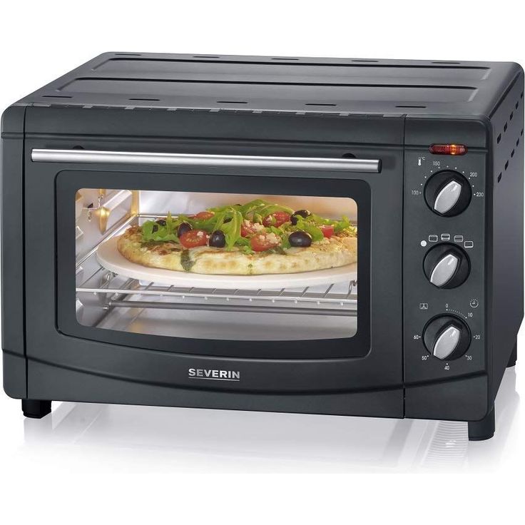 SEVERIN TO 2068 Back- und Toastofen, 1500, Metall, Schwarz – Bild 2