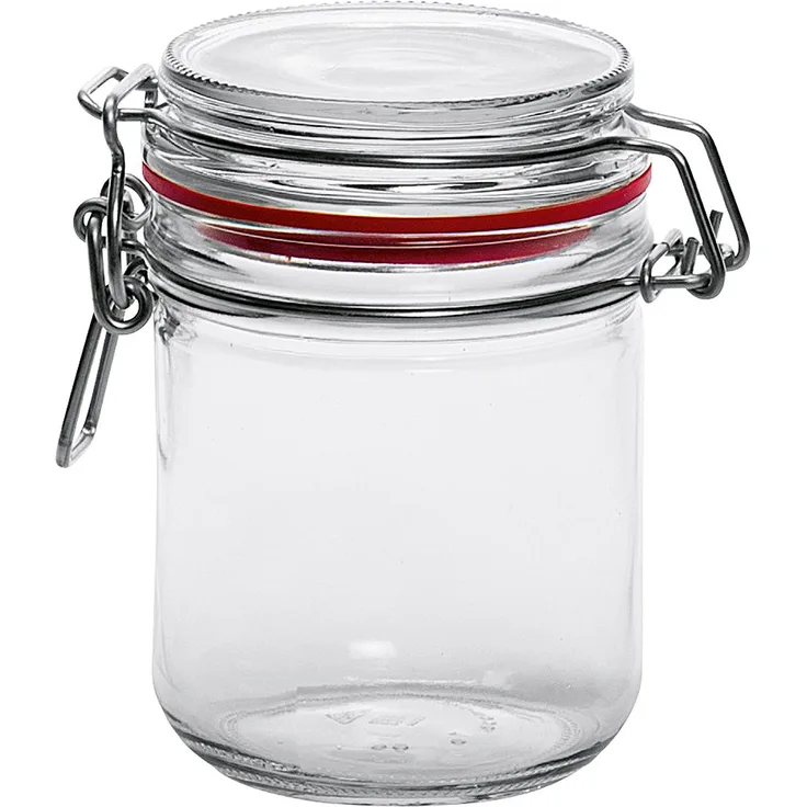 EMSY EMSY Drahtbügelglas Terrine 400 ml mit Ring 53x79mm