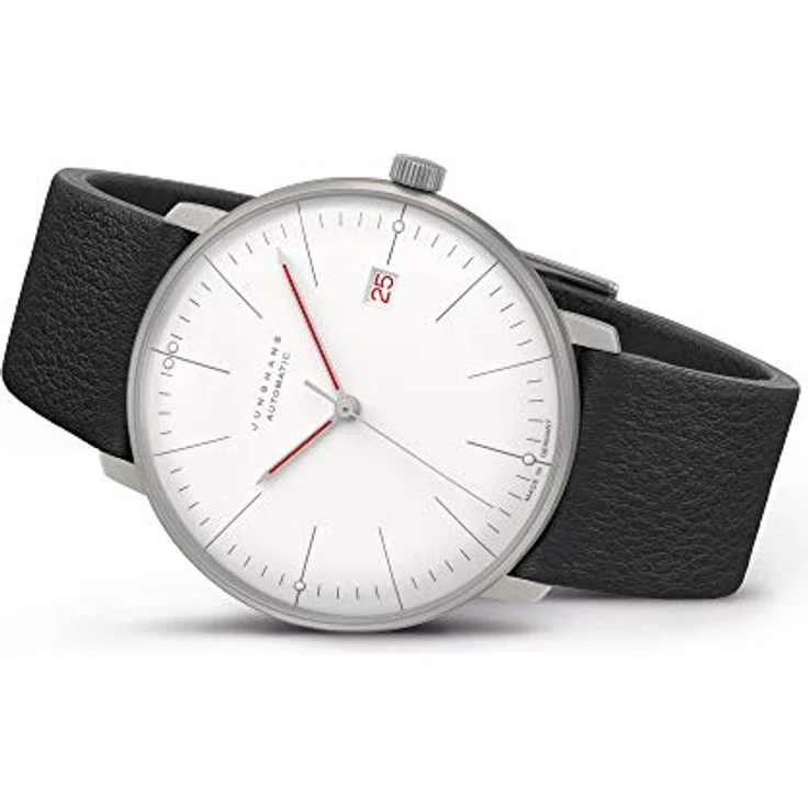 Junghans Herren Armbanduhr 027 4009.02 max bill Automatic Bauhaus – Bild 2