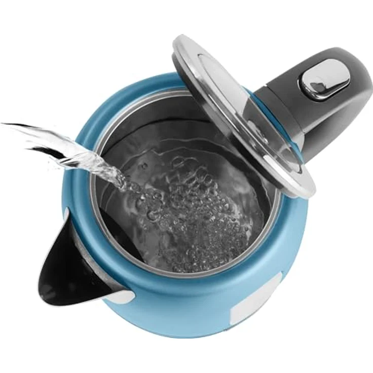 SENCOR SWK 1772BL Wasserkocher aus Edelstahl mit abnehmbarem Filter (2150 Watt, Ein - Aus-Schalter mit Hintergrundbeleuchtung , Volumen 1,7 L.) metallic blau – Bild 8