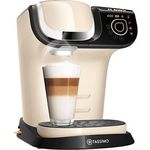 Bosch TAS6507 Tassimo My Way 2 Kapselmaschine, über 70 Getränke, Personalisierung, vollautomatisch, BRITA Wasserfilter, 1500 W, creme