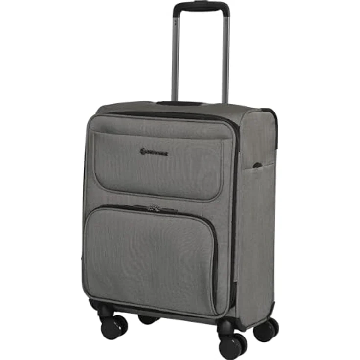 Stratic Bendigo Light + Trolley S Sand, Koffer mit Erweiterungsfunktion, Maße 39 x 55 x 24 cm – Bild 2