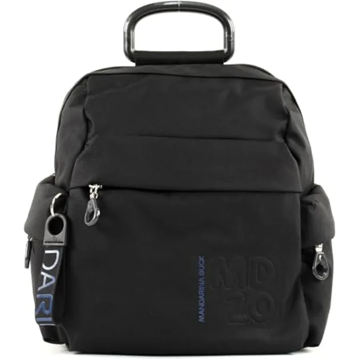 Mandarina Duck City Rucksack, 27 cm, schwarz, 100% Polyester, 27 x 13 x 23 cm
