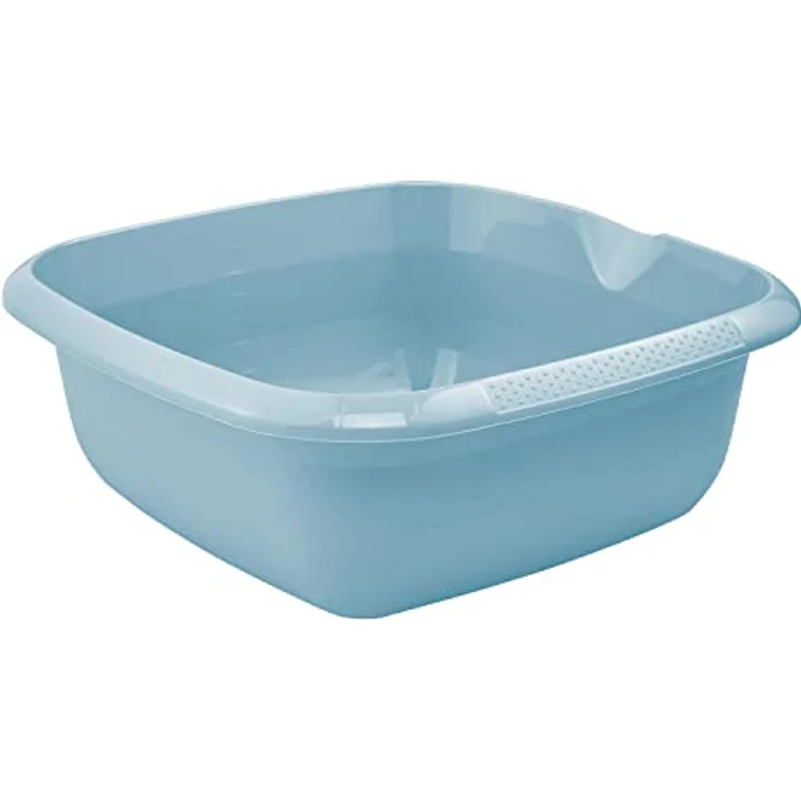 keeeper Universal-Schüssel mit Ausguss, Eckig, 8 l, 34 x 34 cm, Björk, Nordic Blue – Bild 2
