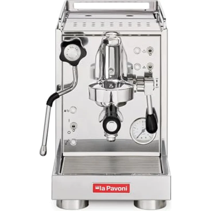 La Pavoni LPSMCS01EU Semiprofessionelle Kaffeemaschine, Stainless Steel – Bild 2