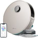 Lefant N3 Saugroboter mit Wischfunktion 4000Pa(dToF Lasernavigation, 12000 Vibrationen pro Minute Wischroboter, Teppicherkennung, Raumreinigungsplan)Staubsauger Roboter für Tierhaare Teppich Hartboden
