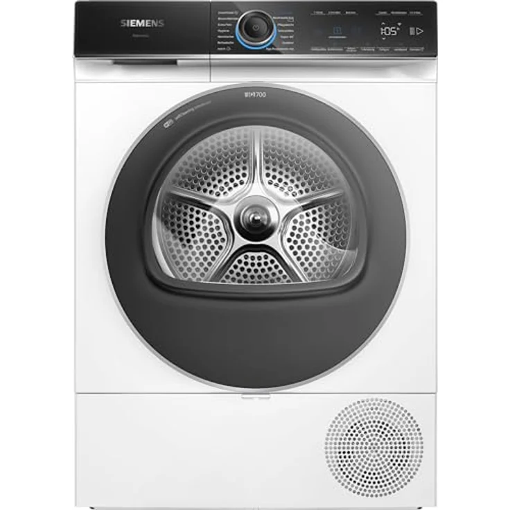 Siemens WQ46B2C40 iQ700 Smarter Wärmepumpen-Trockner 9 kg, varioSpeed-Trocknung, Selbstreinigender Kondensator, Fernsteuerung über App, Sprachsteuerung – Bild 1