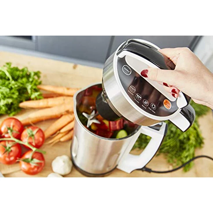 Senya SYCP-HB002 Blender Chauffant Inox mixeur à soupe Cook & Heat Heiz-Standmixer, 1150, Stainless Steel, 1.6 liters, edelstahl – Bild 4
