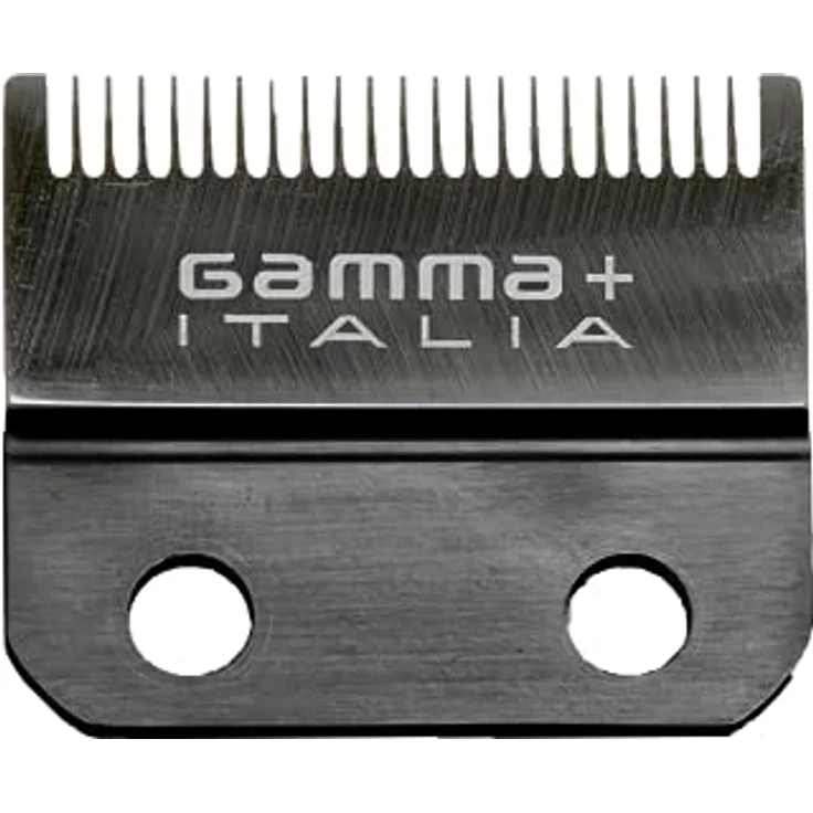 GAMMAPIU' Gamma+ DLC Fade Ersatzklinge für Friseursalon, Schwarz, Japanischer Stahl mit Kohlenstoffbeschichtung – Bild 1