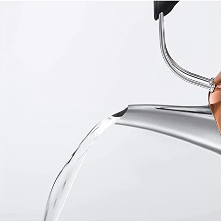 Russell Hobbs Wasserkocher Edelstahl Retro 65 Jahre Jubiläumsmodel,1,2l, 2400W, Schnellkochfunktion, Perfect-Pour-Ausgusstülle, Wasserstandsanzeige, Vintage Teekocher 25860-70 – Bild 4