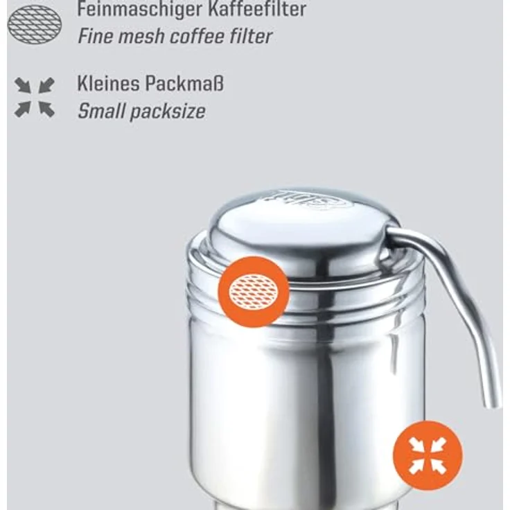 Esbit Trockenspiritus-Würfel Camping Kocher 20102400, Edelstahl/Aluminium, 200 ml Volumen, Ø 108 mm, 300 g – Bild 4
