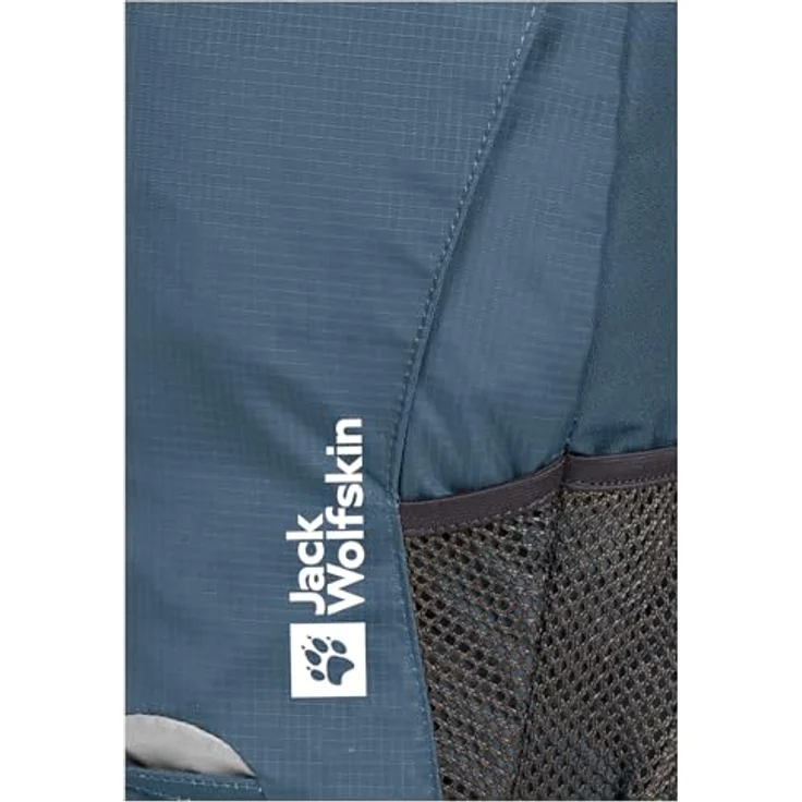 Jack Wolfskin Daypack VELOCITY 12, Rucksack mit AEROSHAPE CORE-Tragesystem, integrierter Regenschutzhülle und abnehmbarem Hüftgurt – Bild 5