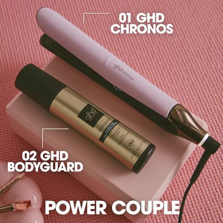 ghd chronos Limited Edition Glätteisen Pink-Sorbet, mit Hitzeschutz-Etui und Motion-Responsive Technologie – Bild 6