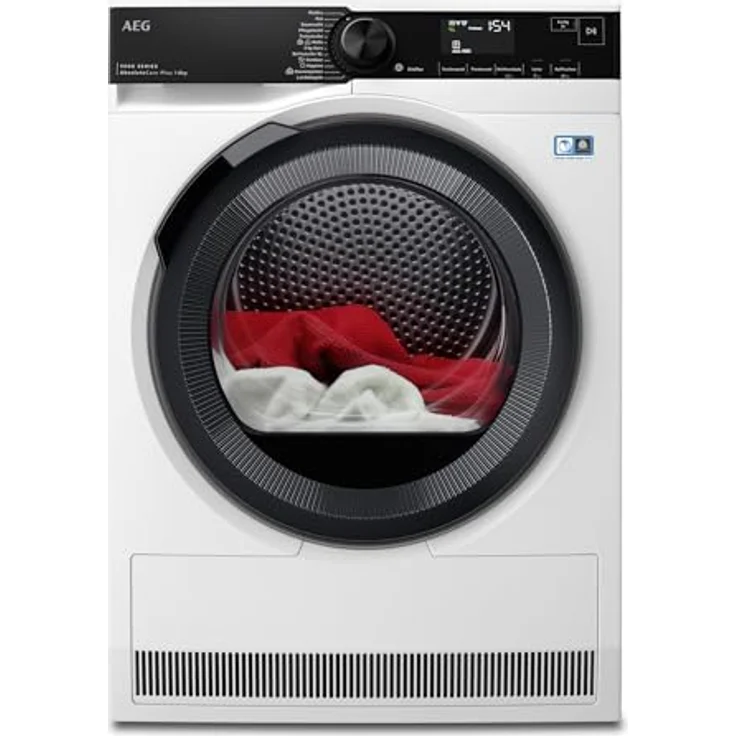 AEG Wärmepumpentrockner 8 kg Serie 9000 AbsoluteCarePlus Daunentrocknung 3D-Scan Restfeuchteermittlung A+++ Trommelbeleuchtung - TR9M75680 – Bild 1