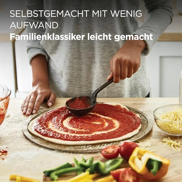 Kenwood Multi Tasker KHC30.000WH, Küchenmaschine mit 1000W Motor, 4,3l Rührschüssel, 7 Geschwindigkeiten, 44% leiser, Weiß – Bild 2