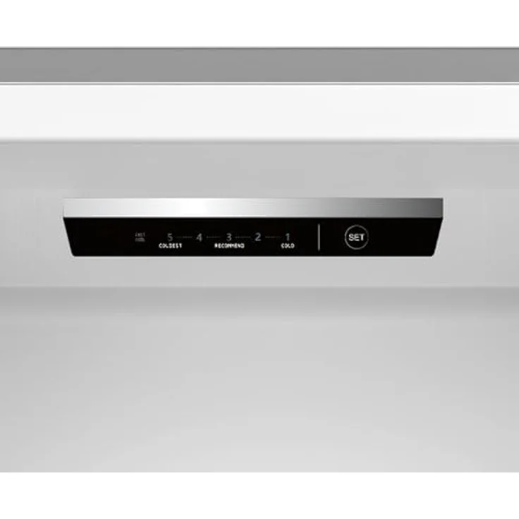 Respekta Gotland KG176-52, Kühl-Gefrierkombination freistehend, Inox Look, 262 L Gesamtvolumen, Schnellkühl- und Schnellgefrierfunktion, 176 cm hoch – Bild 4
