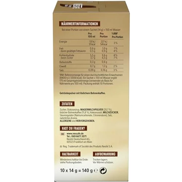 Nescafe Cappuccino cremig zart – Bild 3
