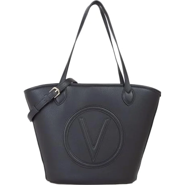 Valentino Special Covent Shopper Tasche, 29 cm, schwarz, 100% Polyurethan – Bild 2